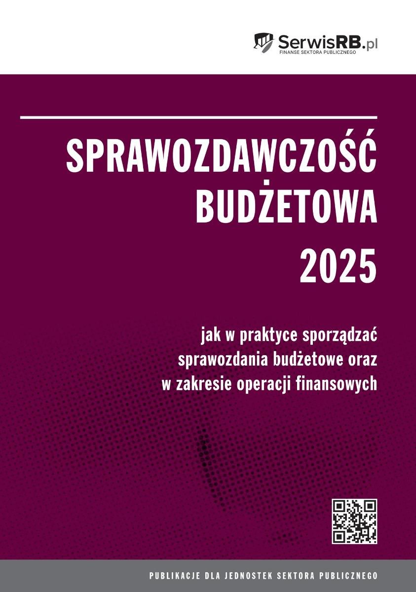 Sprawozdawczość budżetowa 2025 okładka