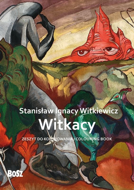 Stanisław Ignacy Witkiewicz „Witkacy” - zeszyt do kolorowania okładka