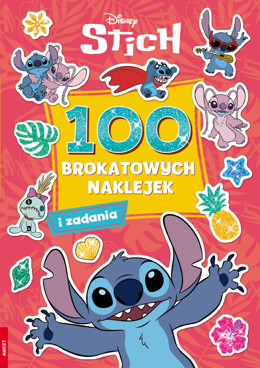 Stich. 100 brokatowych naklejek okładka