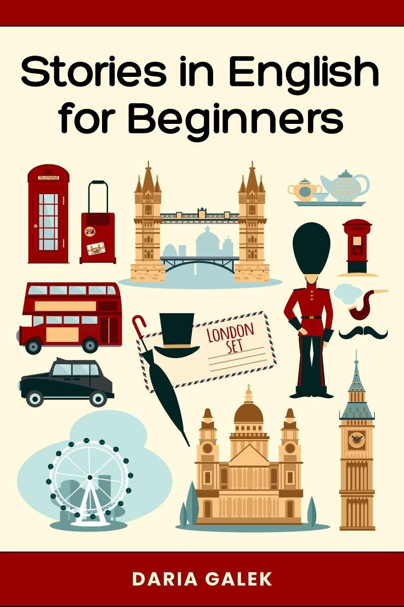 Stories in English for Beginners - ebook epub okładka