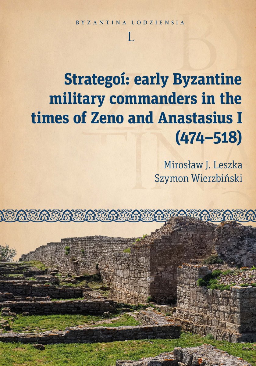 Strategoí. Early Byzantine military commanders in the times of Zeno and Anastasius (474–518) - ebook pdf okładka