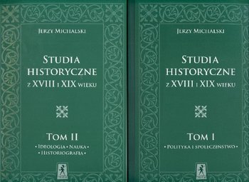 Studia Historyczne z XVIII i XIX Wieku Tom 1 i 2 okładka