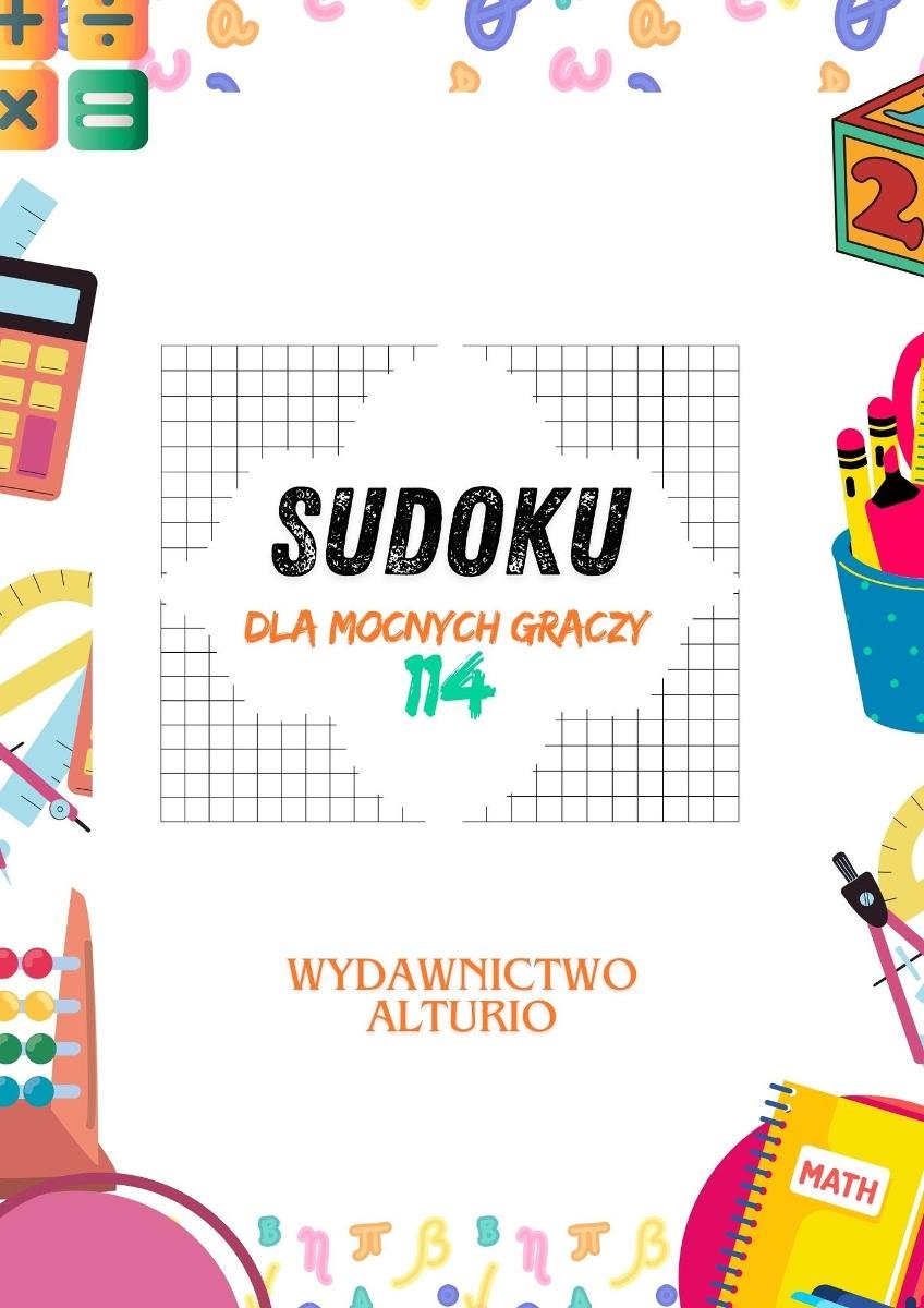 Sudoku dla mocnych graczy okładka