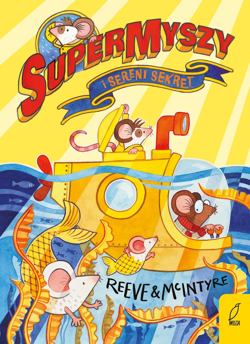 SuperMyszy i Sereni sekret - ebook EPUB okładka