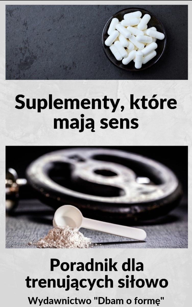 Suplementy, które mają sens okładka