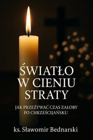 Światło w cieniu straty. Jak przeżywać czas żałoby po chrześcijańsku. okładka