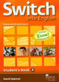 Switch into english 3. Podręcznik dla gimnazjum + CD okładka