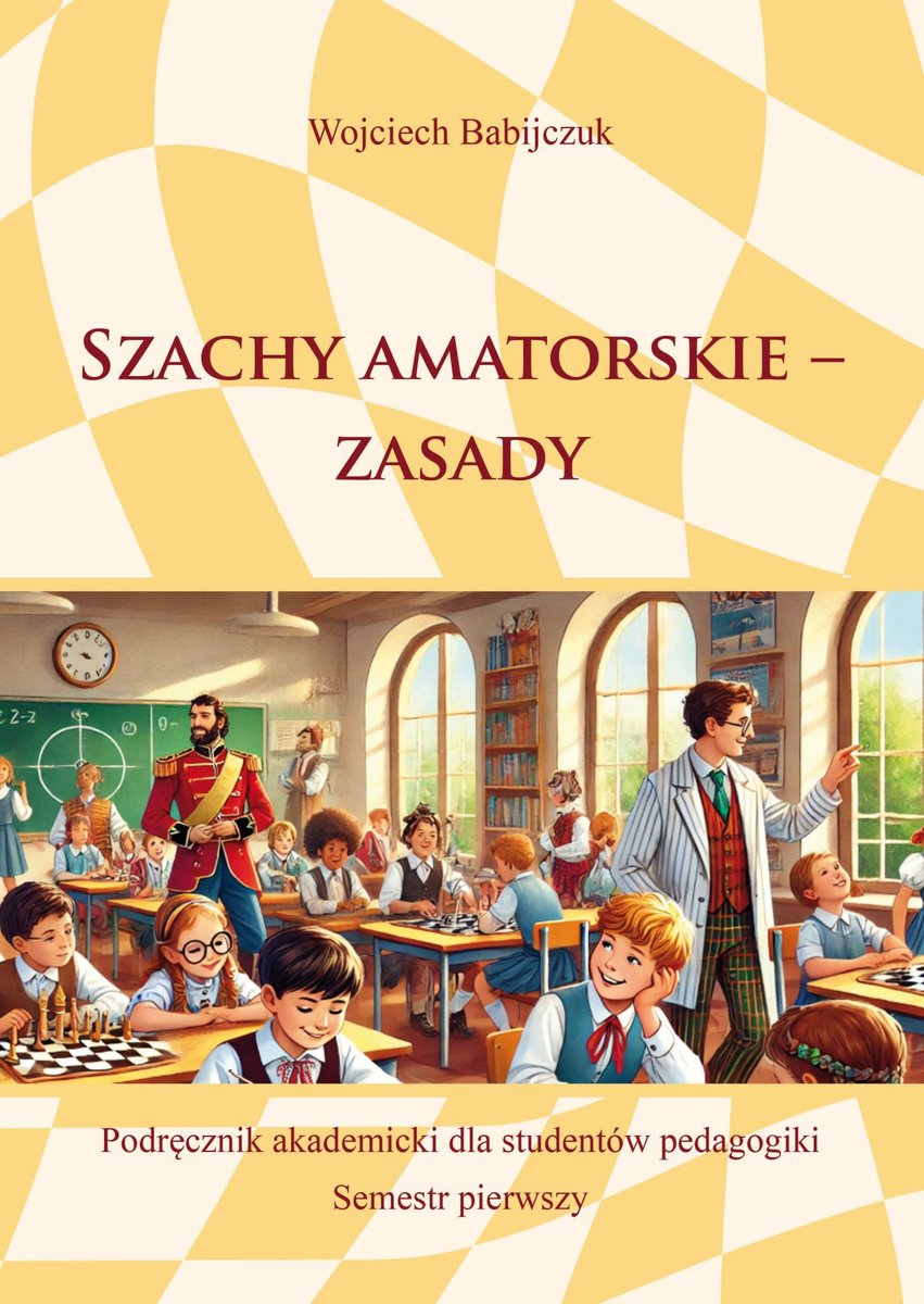 Szachy amatorskie. Zasady okładka