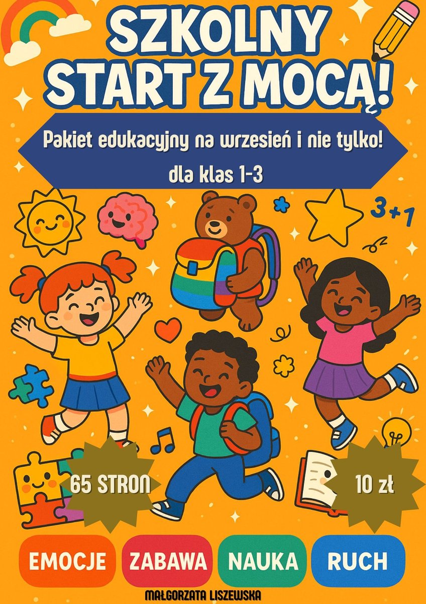 Szkolny Start z mocą! 1-3 okładka