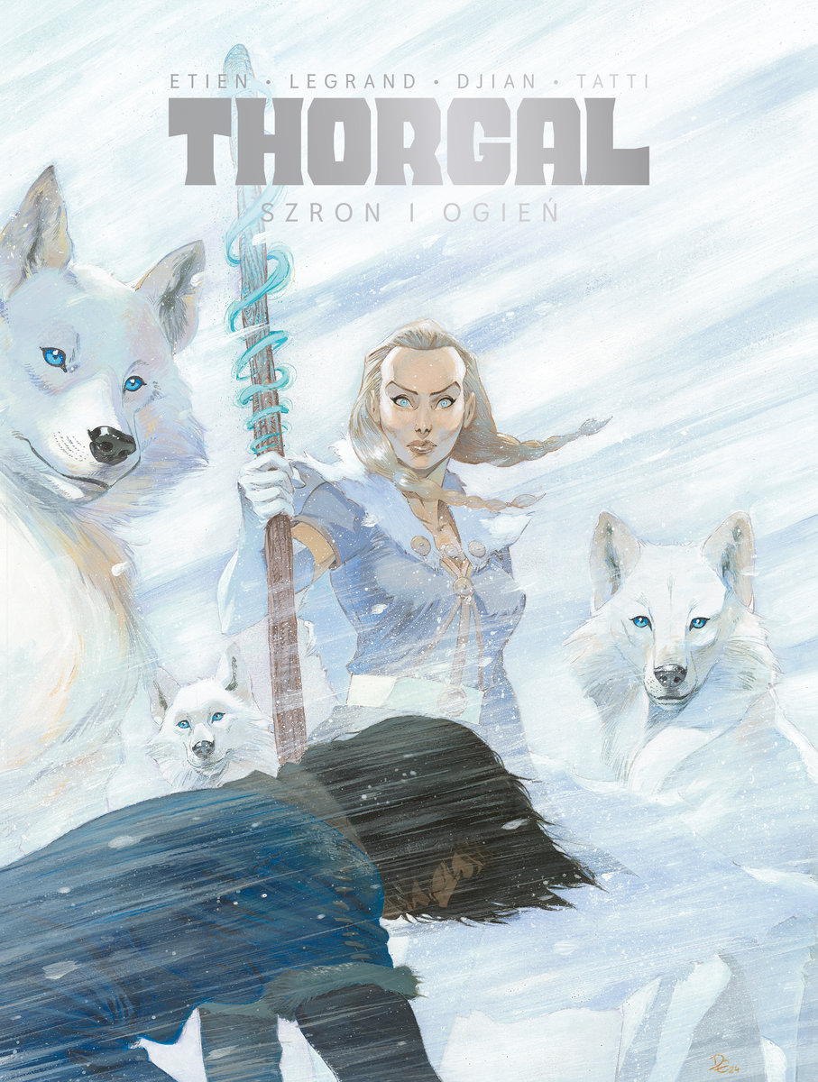 Szron i ogień. Thorgal. Saga okładka