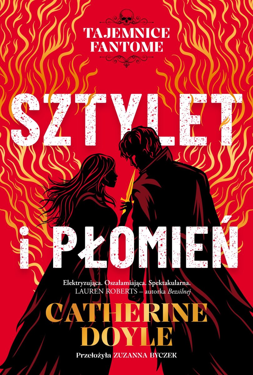 Sztylet i płomień okładka