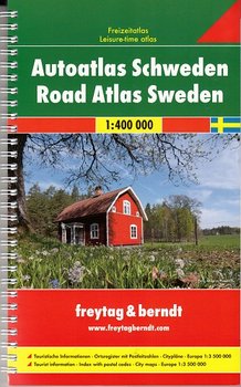 Szwecja. Atlas 1:400 000 okładka