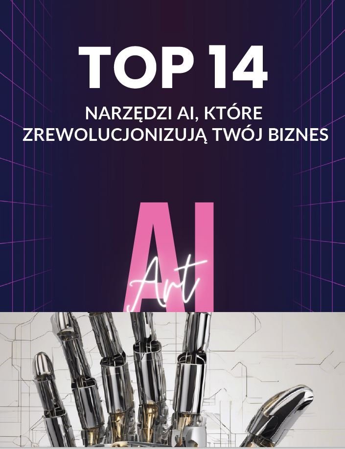 TOP 14 narzędzi AI, które zrewolucjonizują Twój biznes okładka