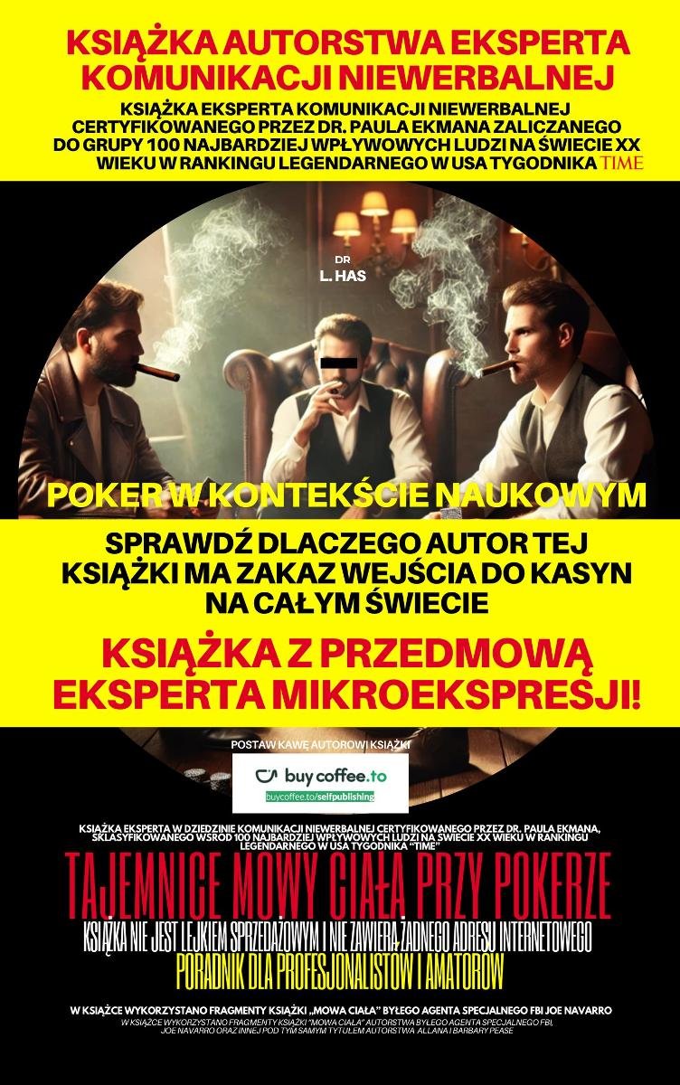 Tajemnice mowy ciała przy pokerze okładka