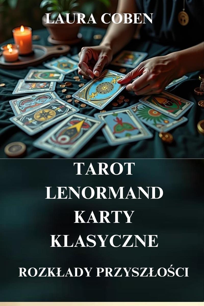 Tarot. Lenormand. Karty klasyczne. Rozkłady przyszłości okładka