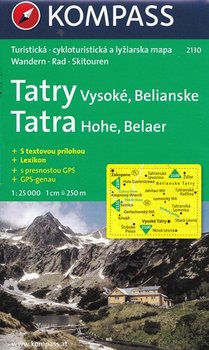 Tatry Wysokie, Bielskie. Mapa 1:25 000 okładka