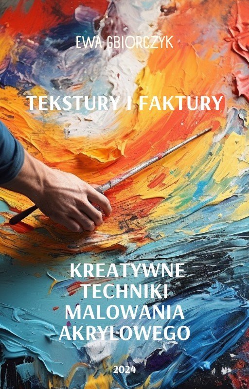 Tekstury i faktury. Kreatywne techniki malowania akrylowego okładka