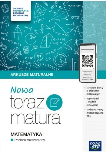 Teraz Matura 2024/2025. Matematyka. Arkusze maturalne. Zakres rozszerzony okładka