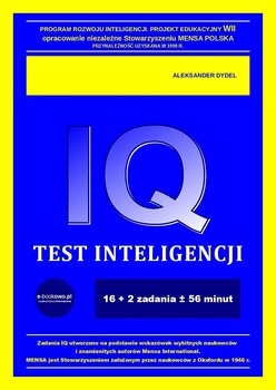 Test inteligencji IQ okładka