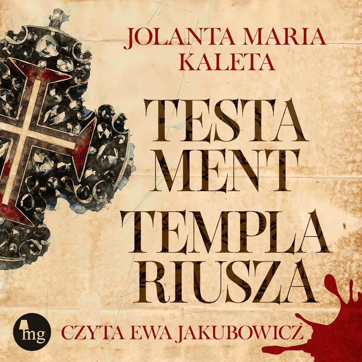 Testament templariusza - ebook epub okładka