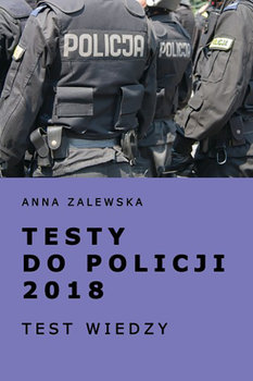 Testy do policji 2018. Test wiedzy okładka