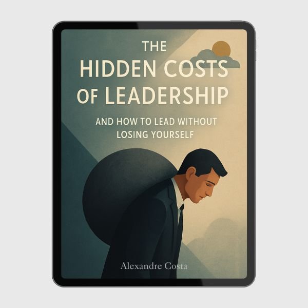 The Hidden Costs of Leadership How to Lead Without Losing Yourself - ebook PDF okładka