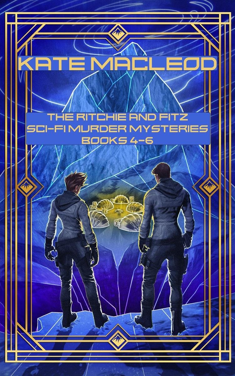 The Ritchie and Fitz Sci-Fi Murder Mysteries. Books 4-6 okładka