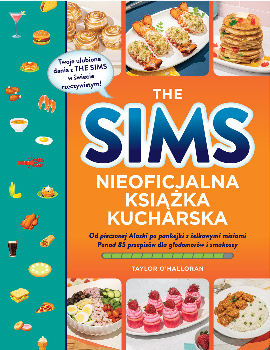 The Sims. Nieoficjalna książka kucharska okładka