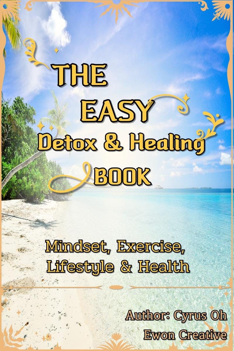 The easy detox & healing book okładka