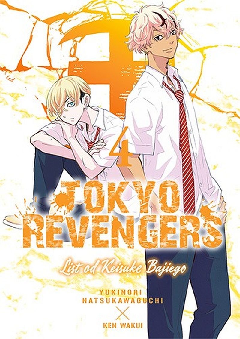 Tokyo Revengers. Listy od Keisuke Bajiego. Tom 4 cover