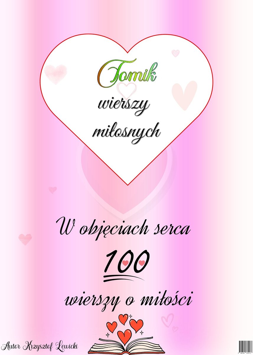 Tomik wierszy miłosnych okładka