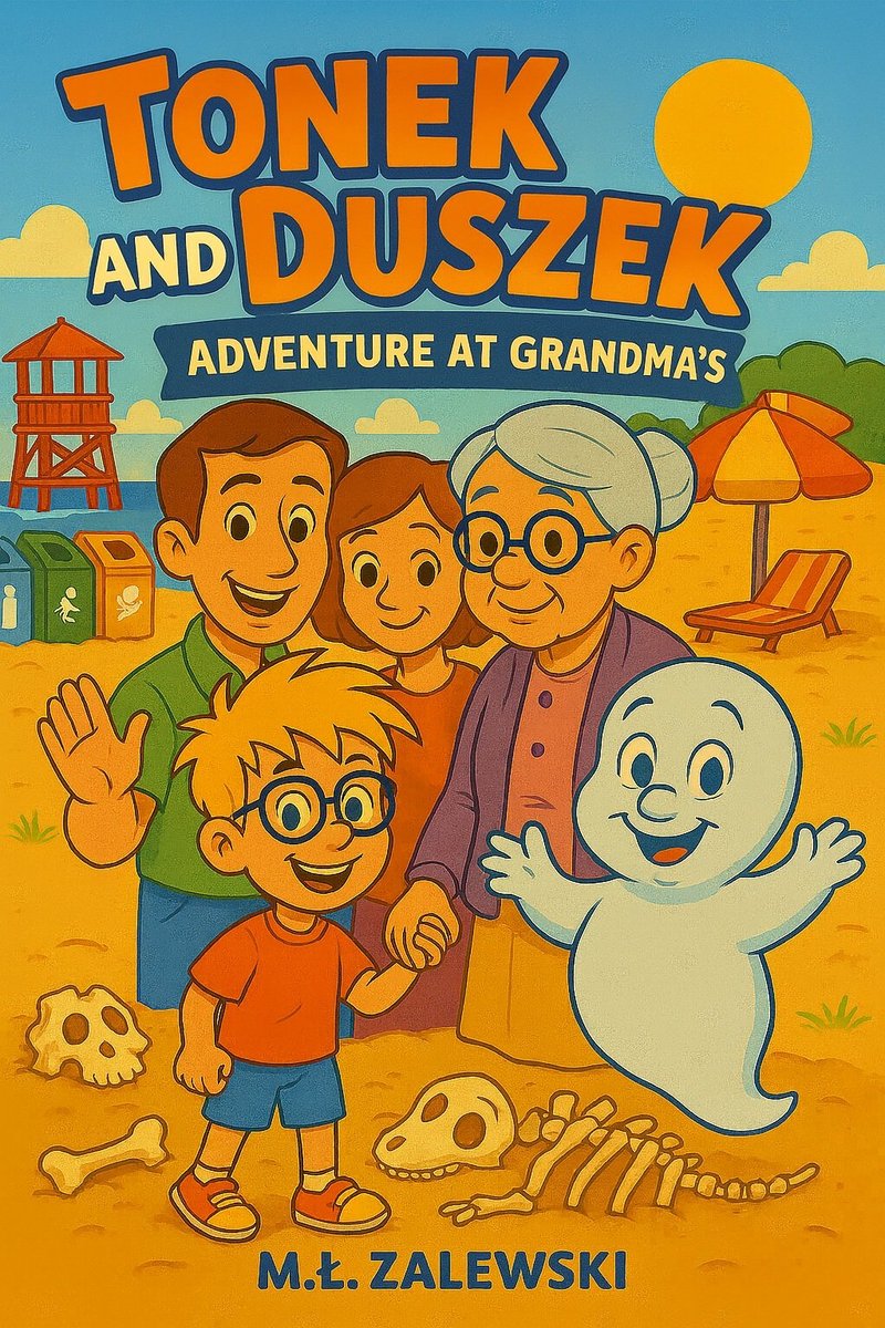 Tonek and the Ghost: An Adventure at Grandma’s okładka