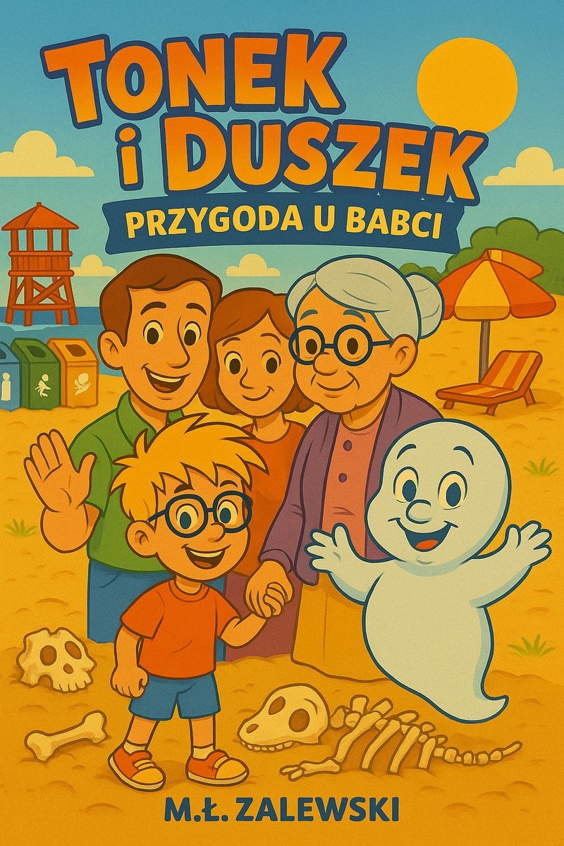 Tonek i Duszek Przygoda u Babci okładka