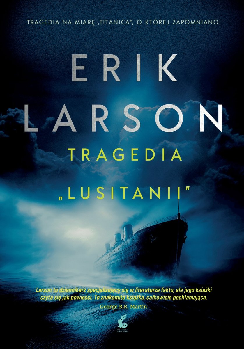 Tragedia Lusitanii - ebook EPUB okładka
