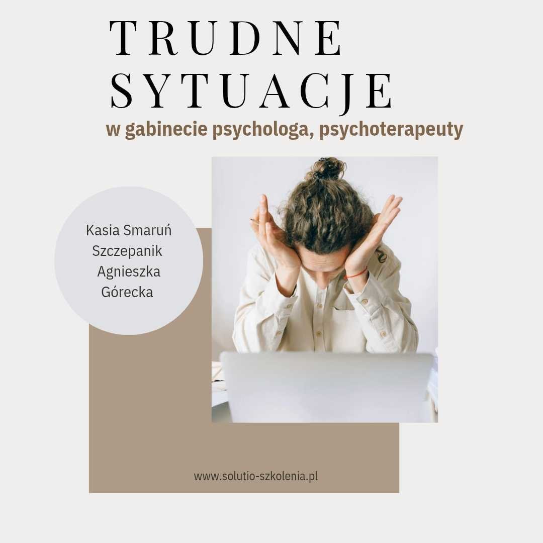 Trudne sytuacje w gabinecie psychologa okładka