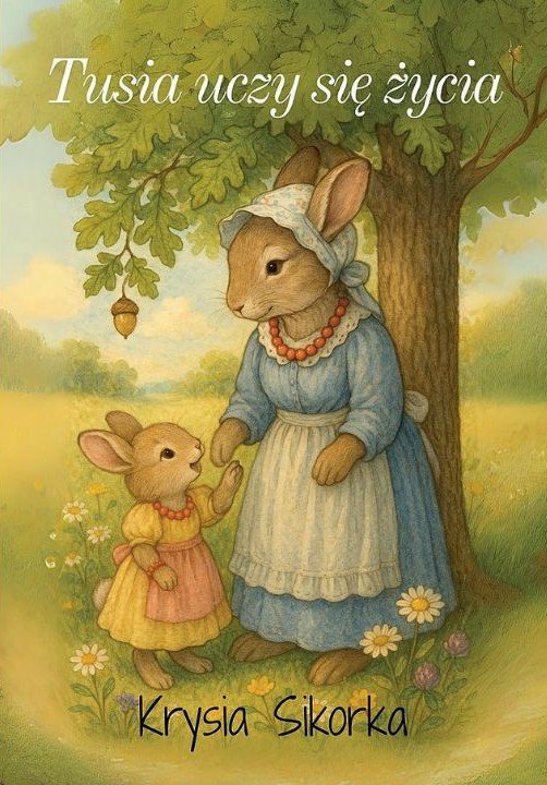 Tusia uczy się życia - ebook PDF okładka