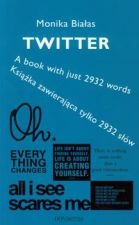 Twitter książka zawierająca tylko 2932 słów okładka