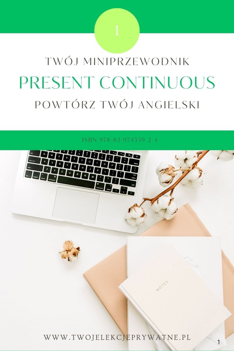 Twój miniprzewodnik. present continuous. okładka