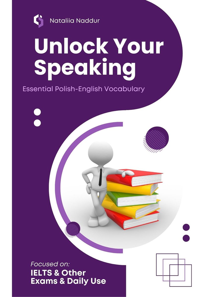 UNLOCK YOUR SPEAKING: Essential Polish English Vocabulary - ebook PDF okładka