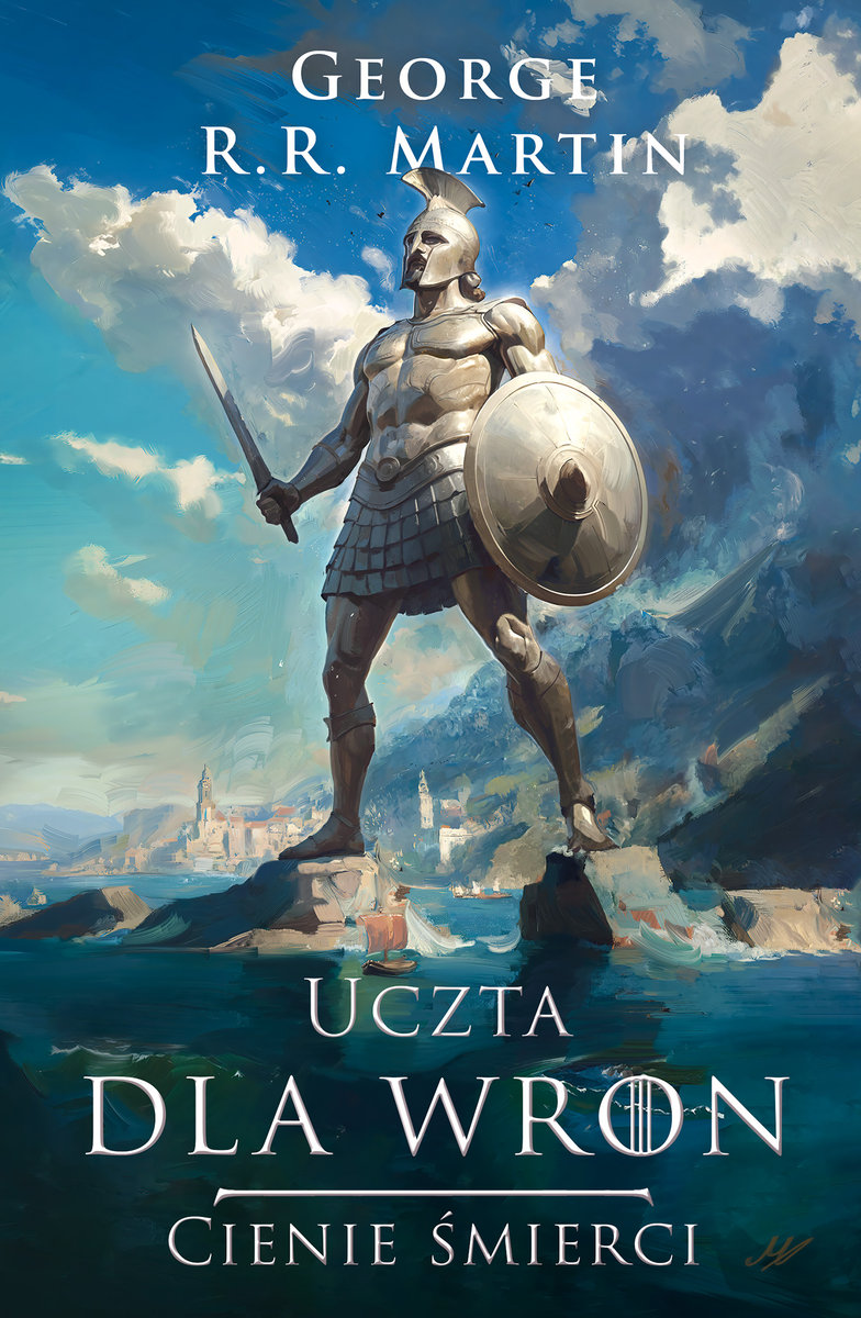 Uczta dla wron. Część 1. Cienie śmierci. Pieśń Lodu i Ognia. Tom 4 okładka