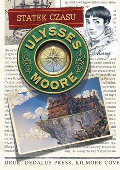 Ulysses Moore. Tom 13. Statek czasu okładka