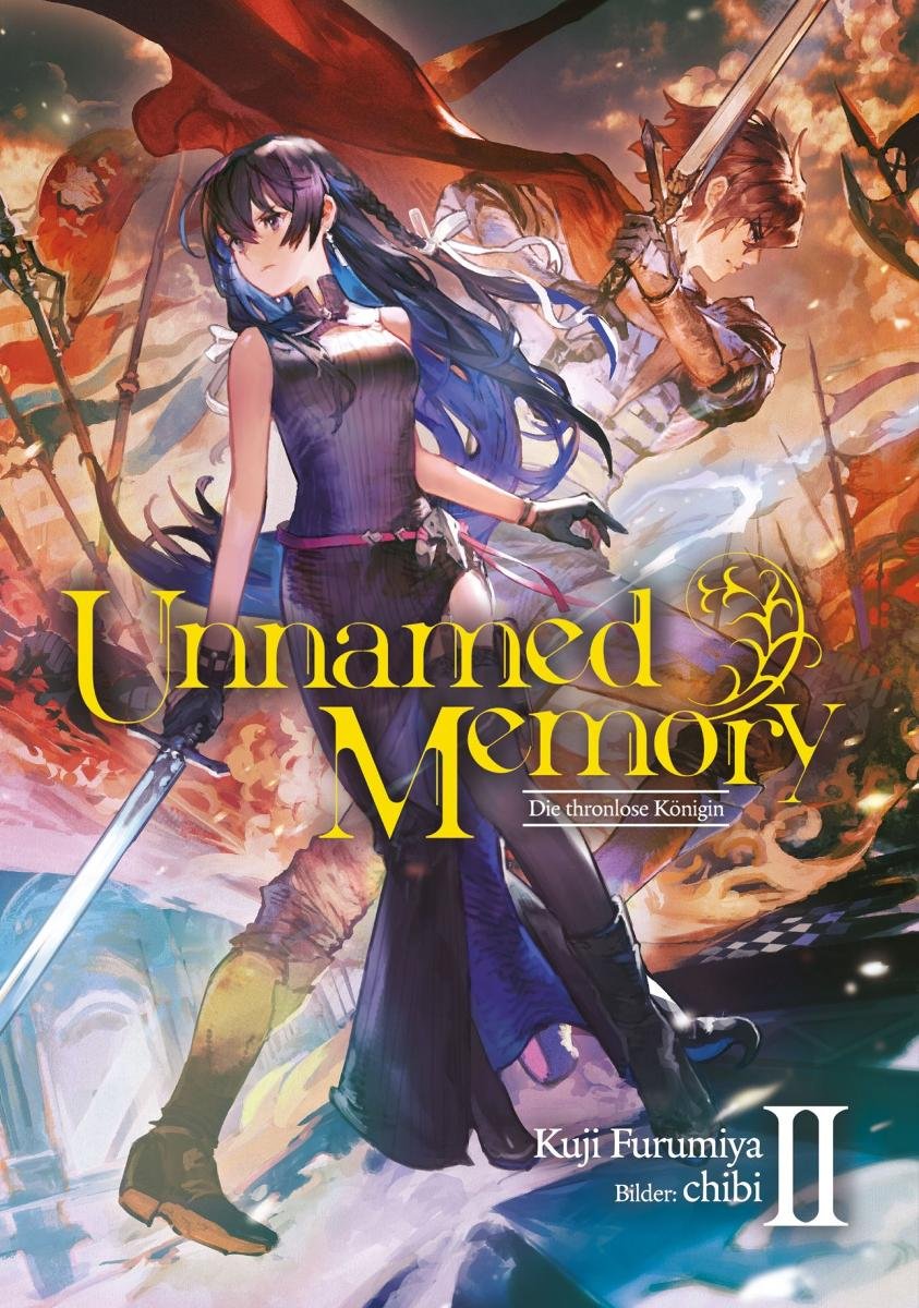 Unnamed Memory. Deutsche Light Novel. Band 2. Die thronlose Königin - ebook epub okładka