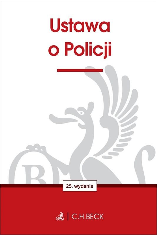 Ustawa o Policji okładka