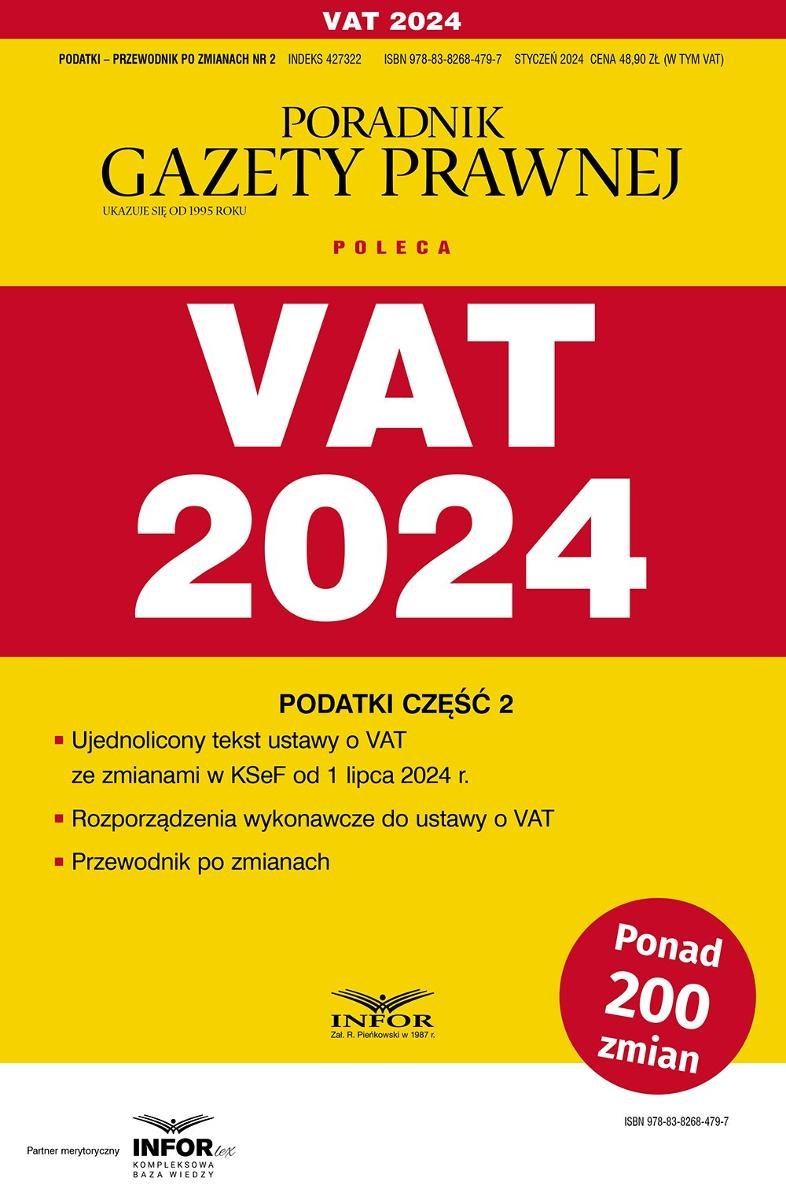 VAT 2024 okładka