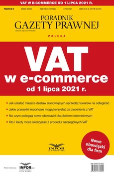 VAT w e-commerce od 1 lipca 2021 r. okładka