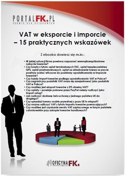 VAT w eksporcie i imporcie - 15 praktycznych wskazówek okładka