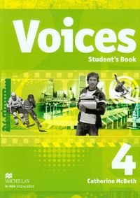 Voices 4. Student's Book + CD okładka
