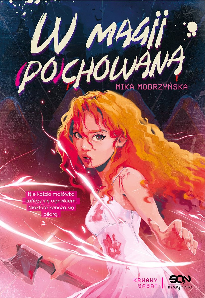 W magii (po)chowana okładka
