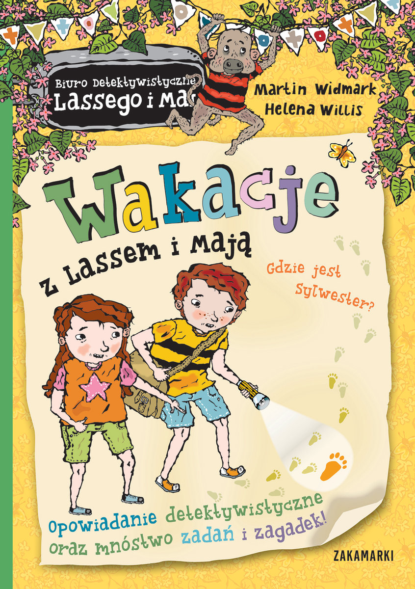 Wakacje z Lassem i Mają. Gdzie jest Sylwester? Biuro Detektywistyczne Lassego i Mai okładka
