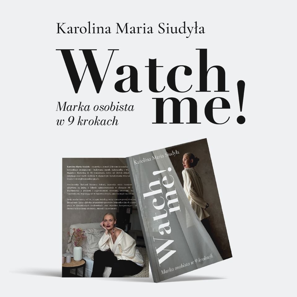 Watch Me. Marka osobista w 9 krokach. okładka